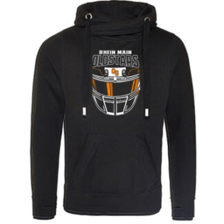 CROSS NECK HOODIE „MASK“